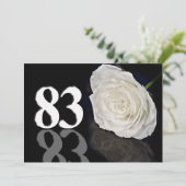 83歳の誕生日パーティー招待状 招待状 (スタンド正面)