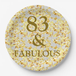 83歳の誕生日 ペーパープレート