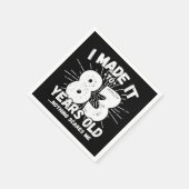 83歳皮肉ミームおもしろい83誕生日 スタンダードカクテルナプキン (角)