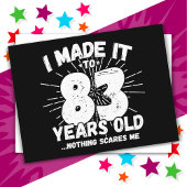 83歳皮肉ミームおもしろい83誕生日 ポストカード