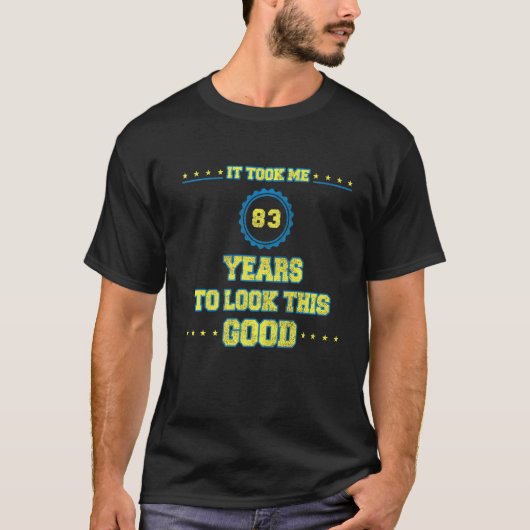 83誕生日このGooを見るのに83年かかった Tシャツ (正面)