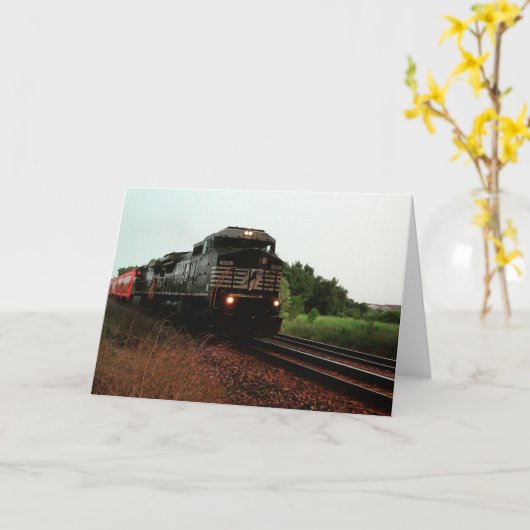 「8306 Train」がWell Cardを取得 カード (黄色い花)