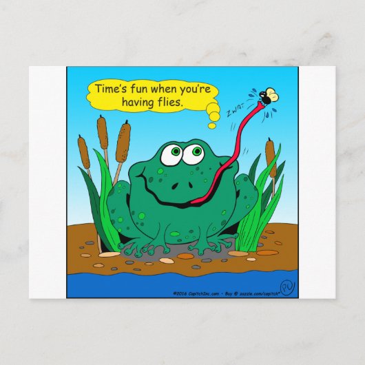 833 時の流れを感じるアニメ ポストカード (正面)