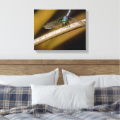 8379-2-Blueトンボ キャンバスプリント (インサイチュ (寝室))