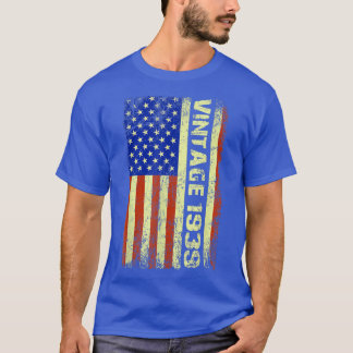 83 Year Old Gifts Vintage 1939 American Flag 83rd Tシャツ