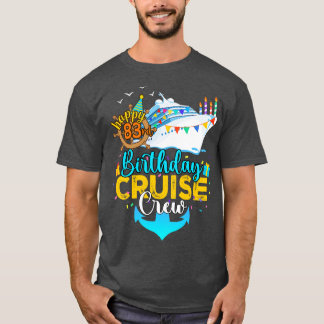 83rd誕生日クルーズクルー tシャツ