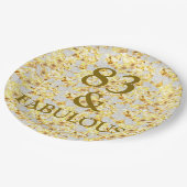 83rd Birthday  ペーパープレート (アングル)