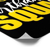 83rd Happy Birthday Squad Party Bday Family Group  ポスター (角)