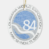 84の万国博覧会 セラミックオーナメント (左)