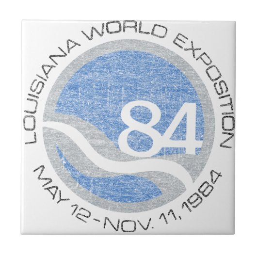 84の万国博覧会 タイル (正面)