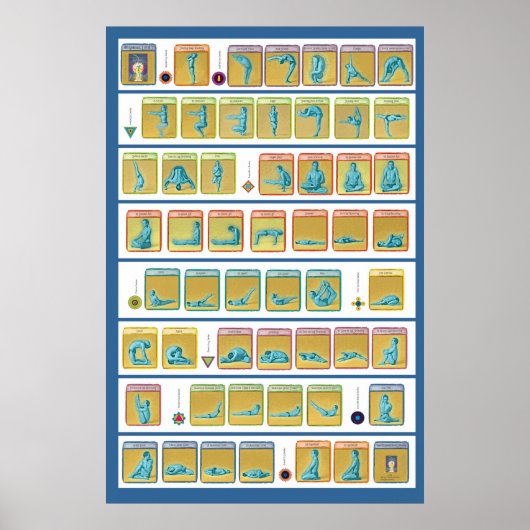 84アサナ、レベル1 ポスター (正面)