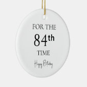 84回目のお誕生日おめでとう セラミックオーナメント (右)