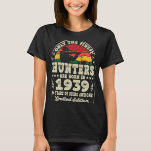 84歳の鹿狩りハンターズヴィンテージ1939 84th tシャツ