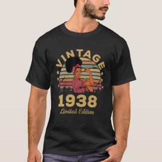 84歳ギフトヴィンテージ1938限定版84T Tシャツ
