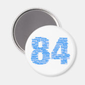 84決して～しない理忘れ由 マグネット (正面/裏面)