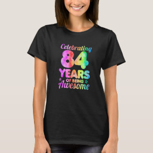 84誕生日アイディア祝84年のAw Tシャツ