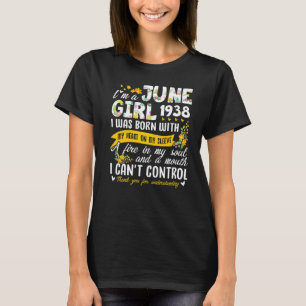 84誕生日フローラガール1938年6月 Tシャツ