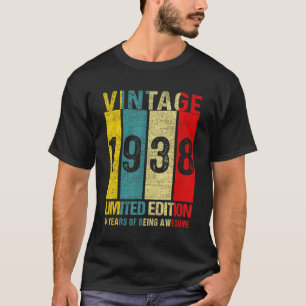 84誕生日ヴィンテージ1938 84歳 Tシャツ
