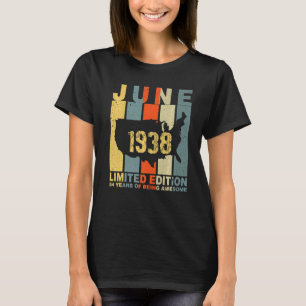 84誕生日1938年6月84歳素晴らし Tシャツ