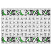 84"南西の日の出（緑） テーブルクロス (正面(横))