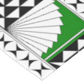 84"南西の日の出（緑） テーブルクロス (アングル)