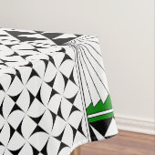 84"南西の日の出（緑） テーブルクロス (インサイチュ)