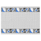 84"南西の日の出（青） テーブルクロス (正面(横))