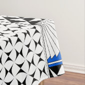 84"南西の日の出（青） テーブルクロス (インサイチュ)