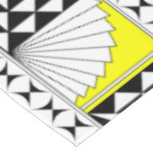 84"南西の日の出（黄） テーブルクロス (アングル)