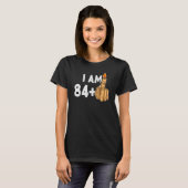84+1中指85番目の誕生日挑発的 Tシャツ (正面フル)