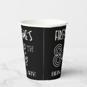 84th Birthday Party:アールデコスタイル+名前をカスタムする 紙コップ (右)