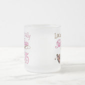 85ですばらしい フロストグラスマグカップ (中央)