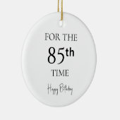 85回目の誕生日おめでとう セラミックオーナメント (右)