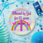 85年賛美間の愛の神による紙プレート ペーパープレート (パーティー)