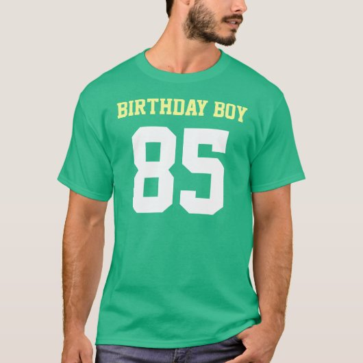 85歳の誕生日おめでとう Tシャツ (正面)