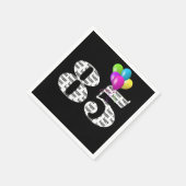 85歳の誕生日パーティーバルーン スタンダードカクテルナプキン (角)