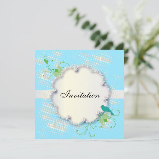 85歳の誕生日パーティー| DIY文字 招待状 (スタンド正面)