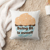 85歳は甘い誕生日Tシャツとプレゼント クッション (ブランケット)