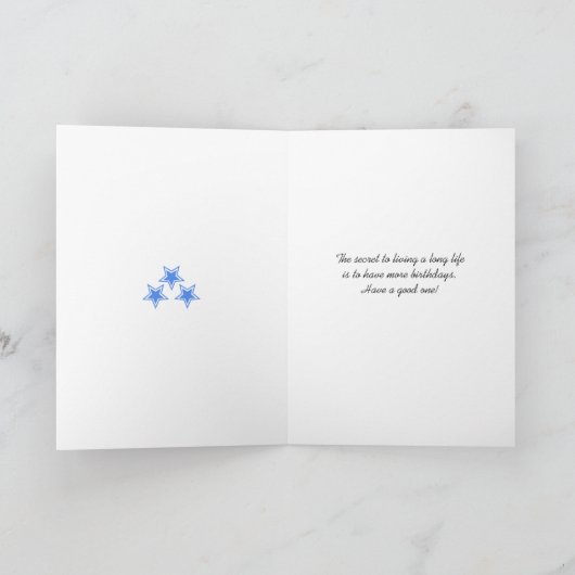 85歳カスタムの不品行で年をおもしろい取る カード (内部)