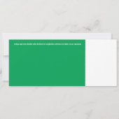 85歳スペインの誕生日パーティーのサッカーチケット 招待状 (裏面)