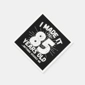 85歳皮肉ミームおもしろい85誕生日 スタンダードカクテルナプキン (角)