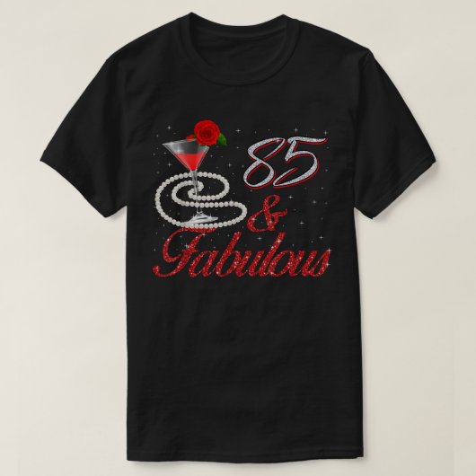 85歳、素晴らしい85誕生日85歳 Tシャツ (デザイン正面)