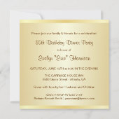 85番目のバースデーパーティ招待状-写真(オプション) 招待状 (裏面)