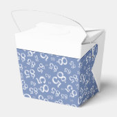 85番目のパーティーの青/白の乱数パターン フェイバーボックス (裏面サイド)