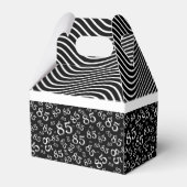 85番目のパーティーの黒/白の乱数パターン フェイバーボックス (裏面サイド)