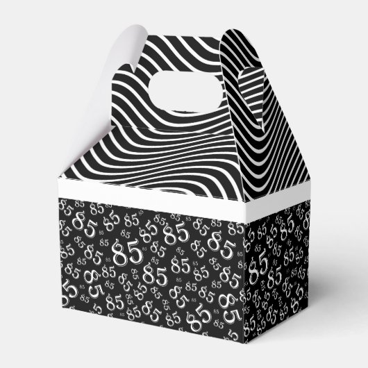 85番目のパーティーの黒/白の乱数パターン フェイバーボックス (裏面サイド)