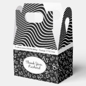 85番目のパーティーの黒/白の乱数パターン フェイバーボックス (オープン)