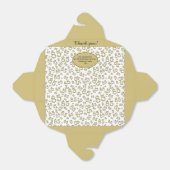 85番目のパーティー金ゴールド/白の乱数パターン フェイバーボックス (折り畳みなし)