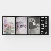 85番目の誕生日フォトバナー 横断幕 (横)