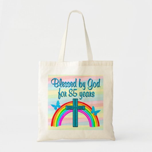 85番目の誕生日賛美バイゴッドトートバッグ トートバッグ (正面)